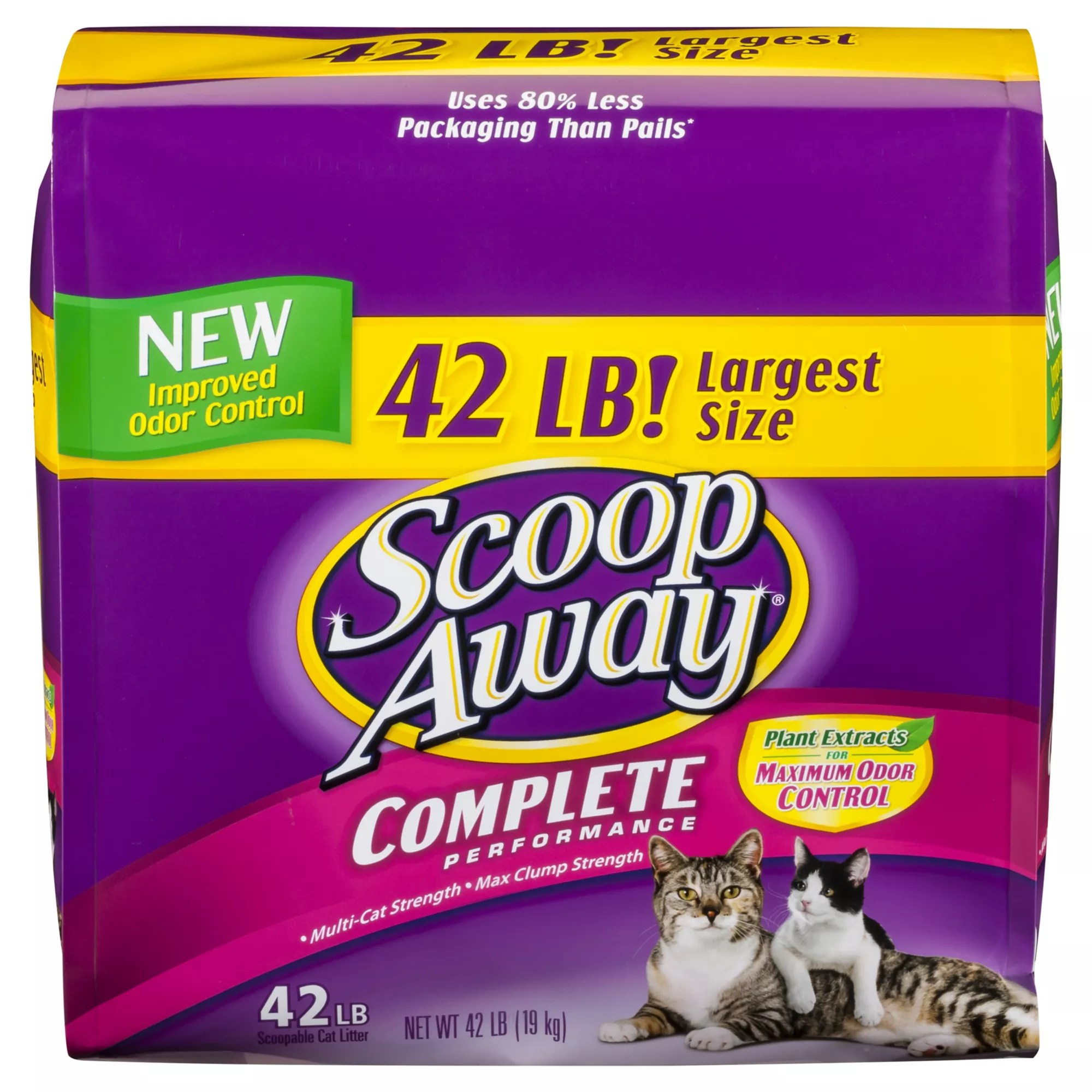 Scoop Away Complete Performance Cat Litter, 42 lbs. BJ's Wholesale Club
