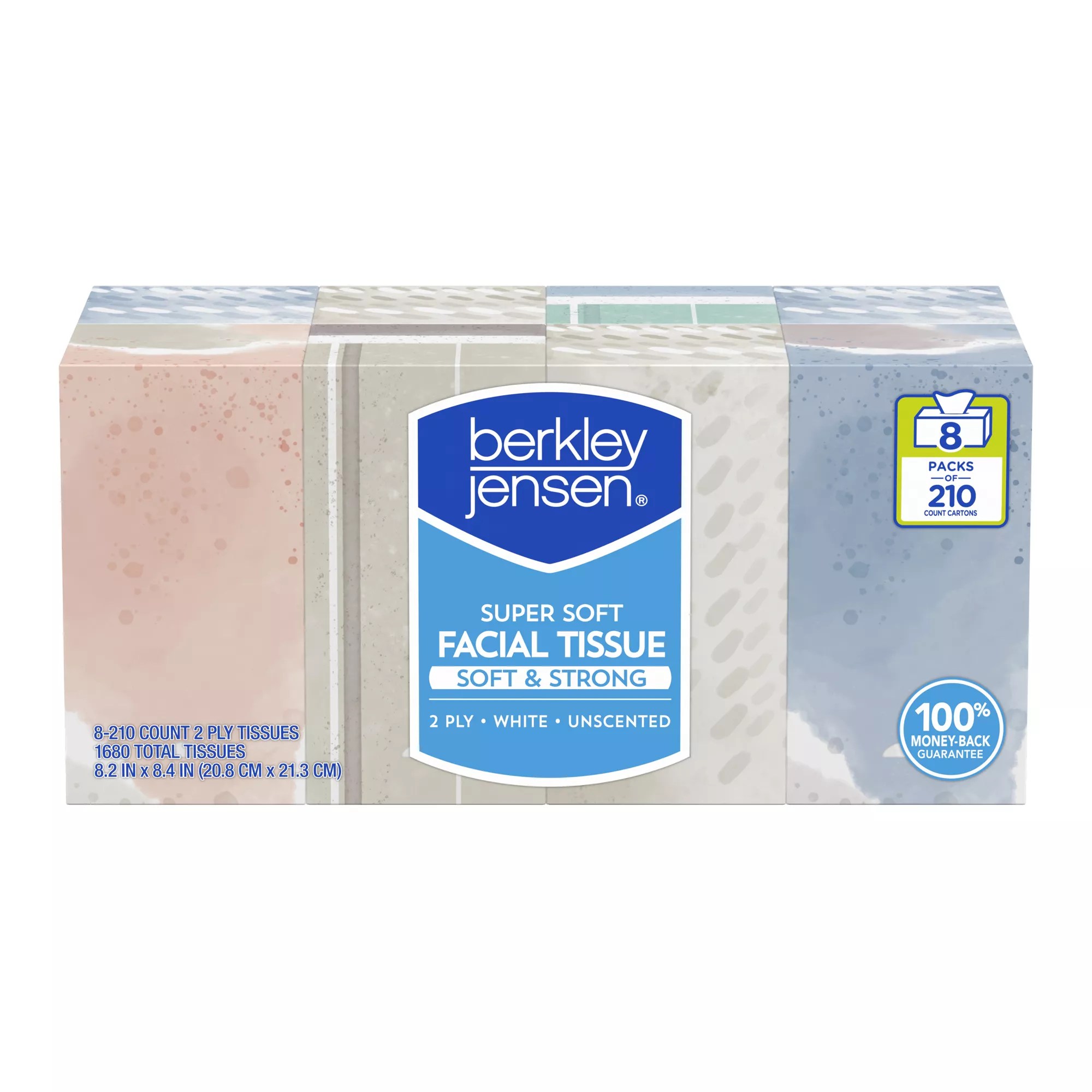 Berkley Jensen Unscented Facial Tissue, 1,680 sheets BJ's Wholesale Club