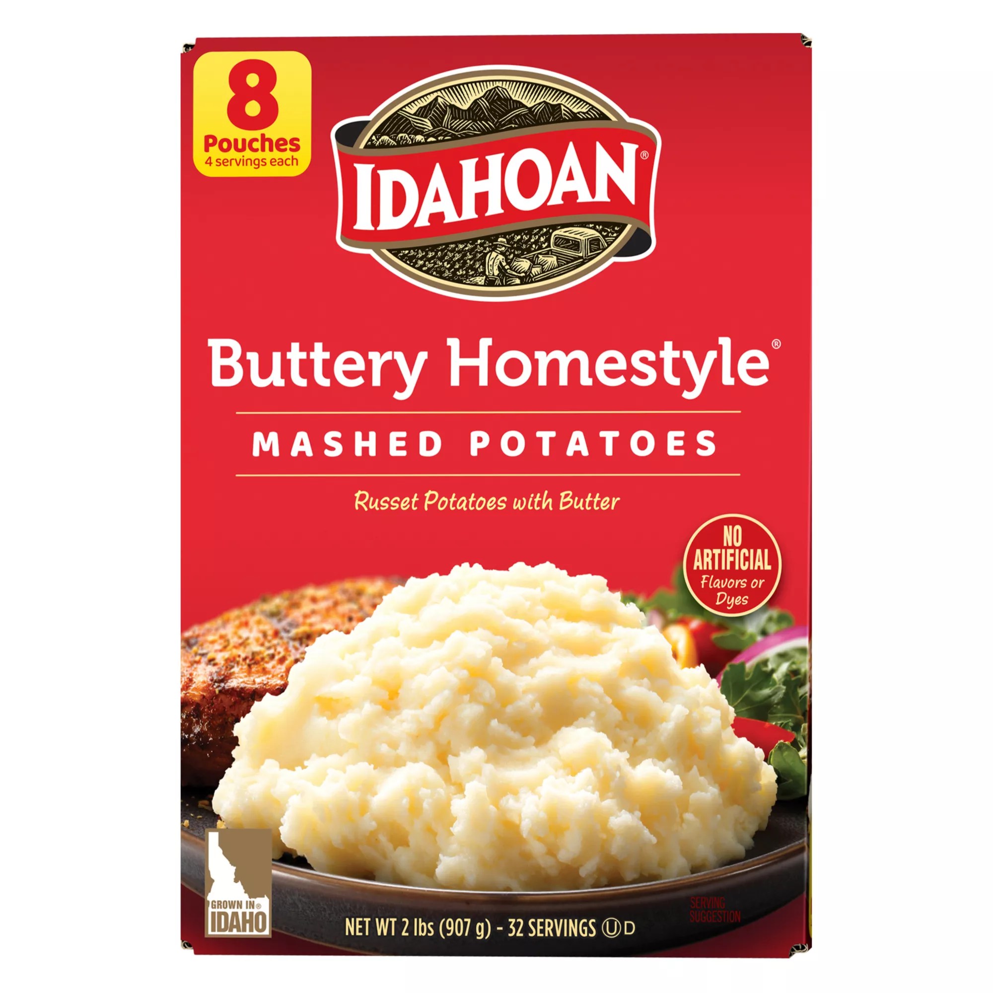 Idahoan Mashed Potatoes Recipe Dandk Organizer