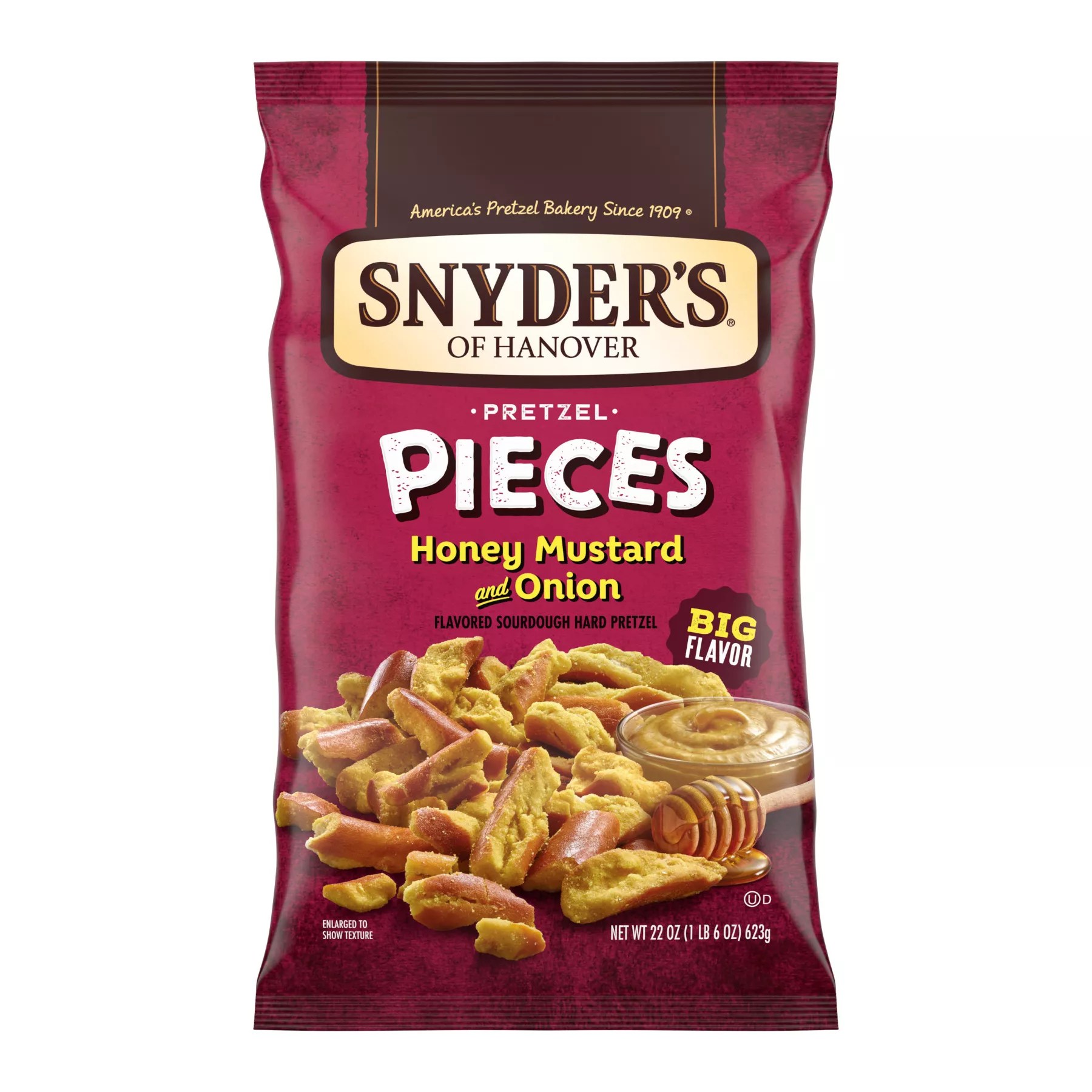 Snyder's Honey Mustard and Onion Pretzel Pieces BJ's Wholesale Club