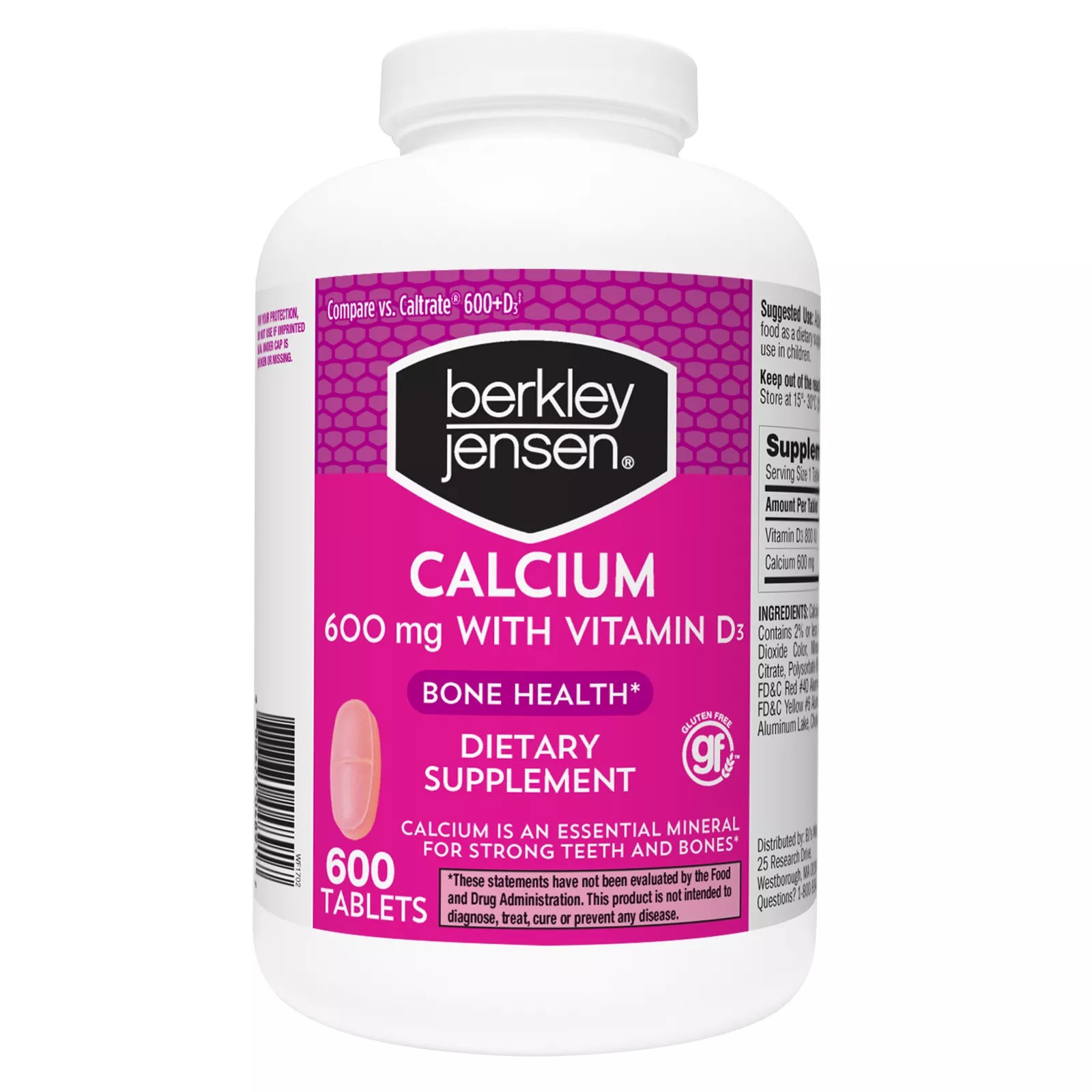 Calcium Supplement Without Vitamin D3 / Amazon Com Nature Made Calcium
