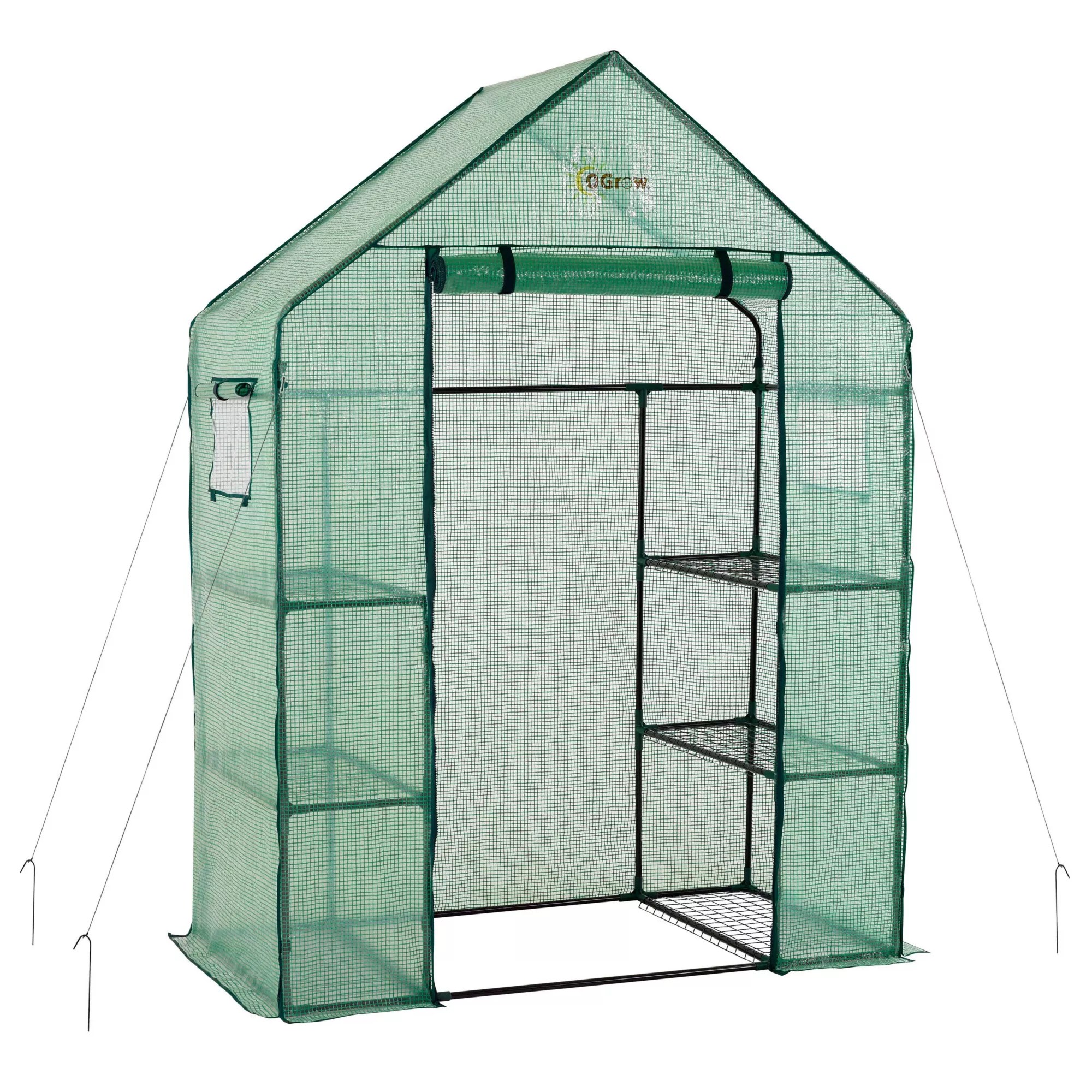 Ogrow Deluxe Walkin 3Tier 6Shelf Portable Greenhouse BJ's