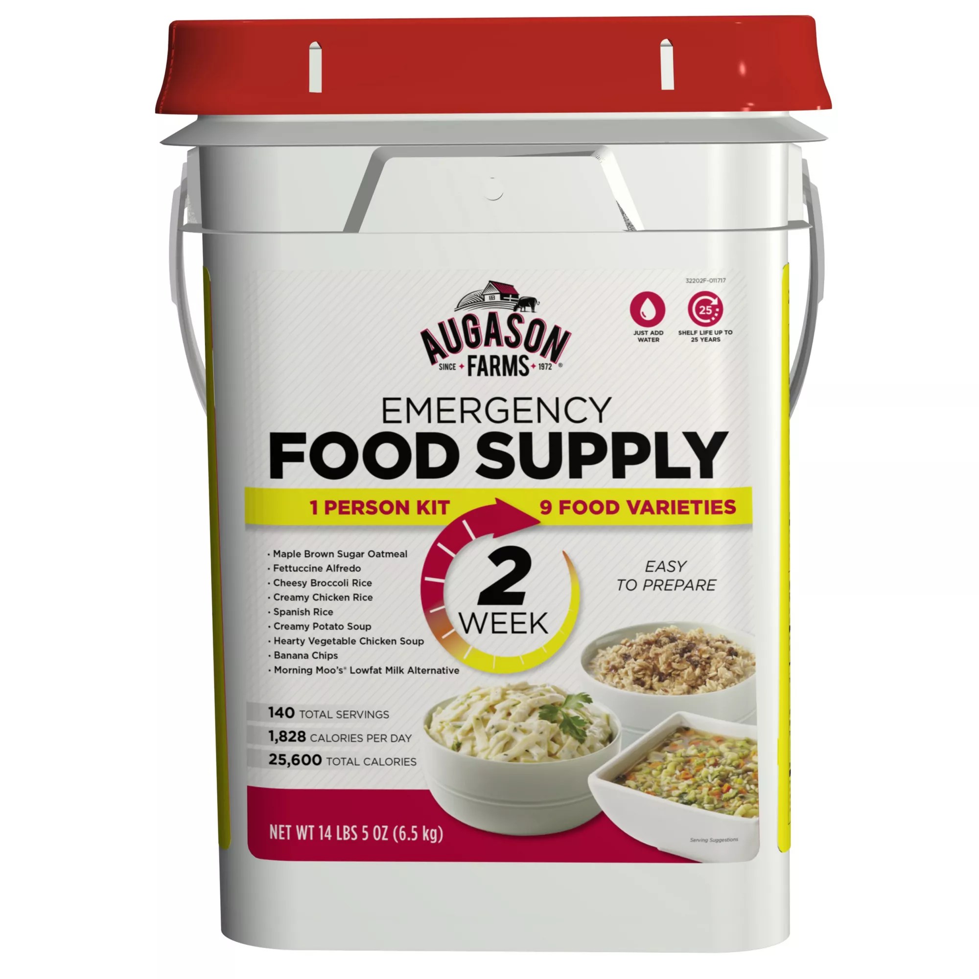 Augason Farms Emergency Food Supply Kit, 2 Weeks, 1 Person BJs Wholesale Club