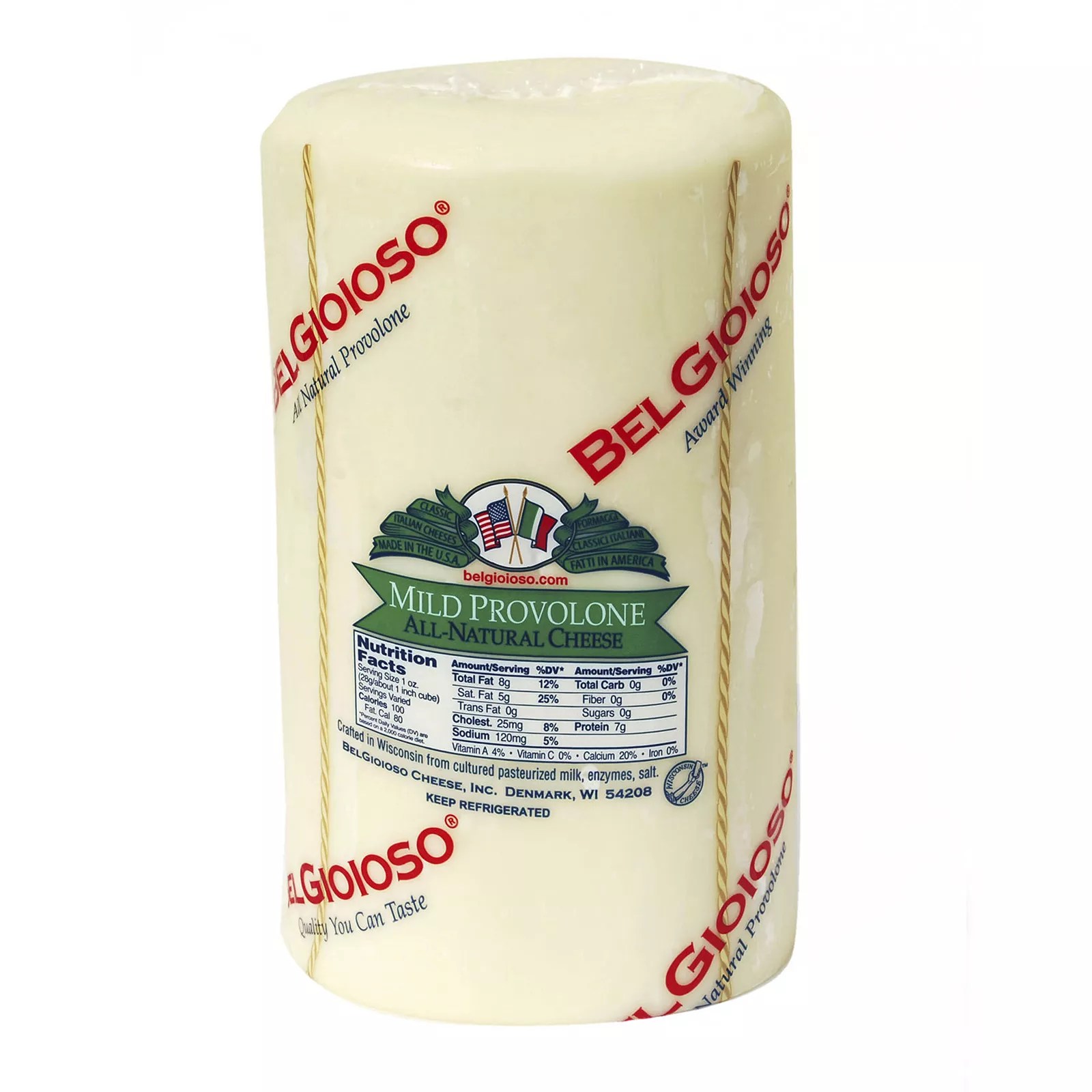 BelGioioso Mild Slicing Provolone Cheese BJs Wholesale Club