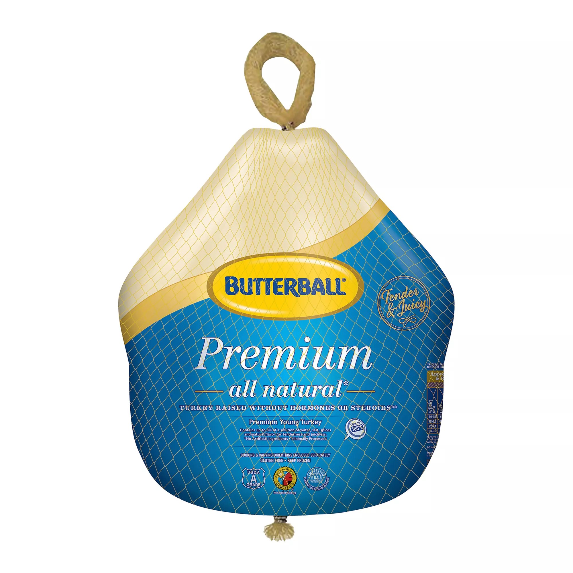 Butterball Whole Frozen Turkey, 1016 lbs BJ's Wholesale Club