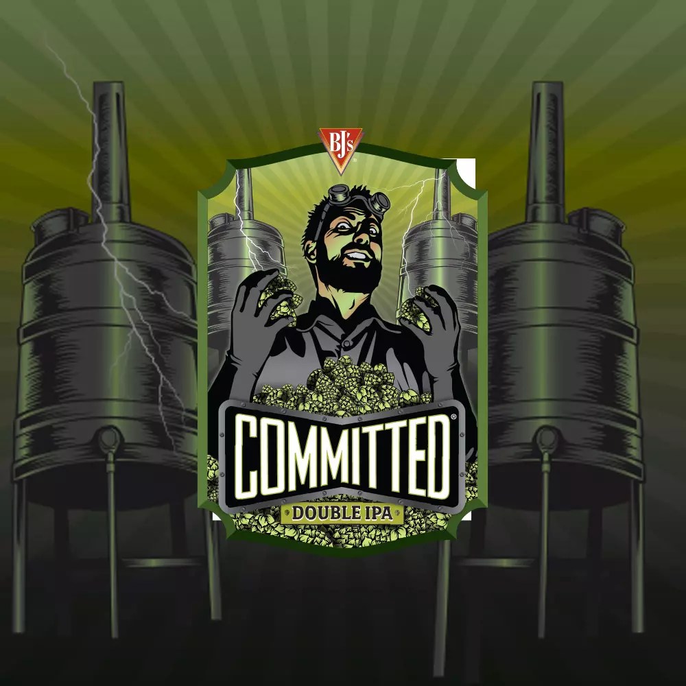 BJ's Committed Double IPA 32 oz Fill (Container Not Included)