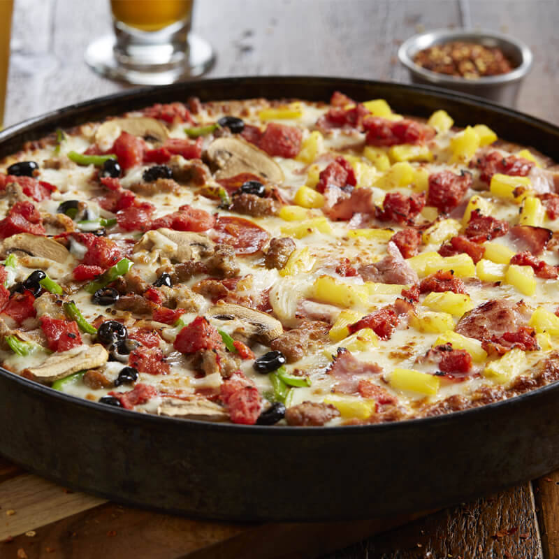 Half & Half Deep Dish Shareable