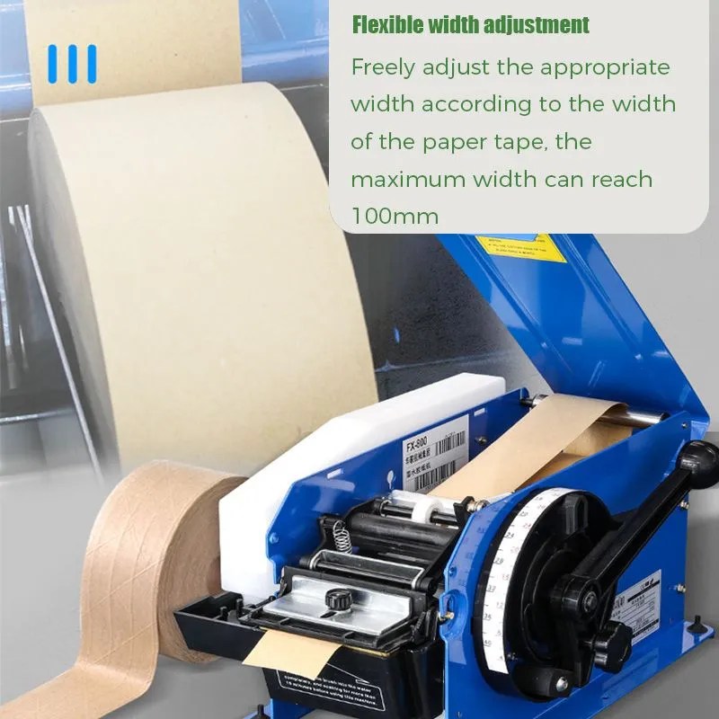 FX800 Ecofriendly Degradable Wet Water Activated SemiAutomatic Kraft