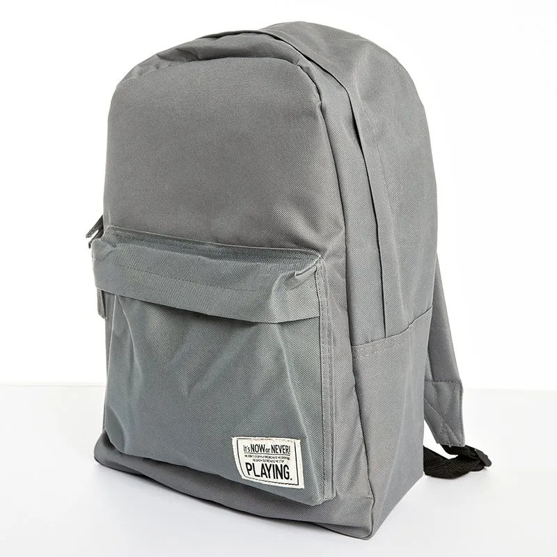 Polyetser grey big backpack BkBags