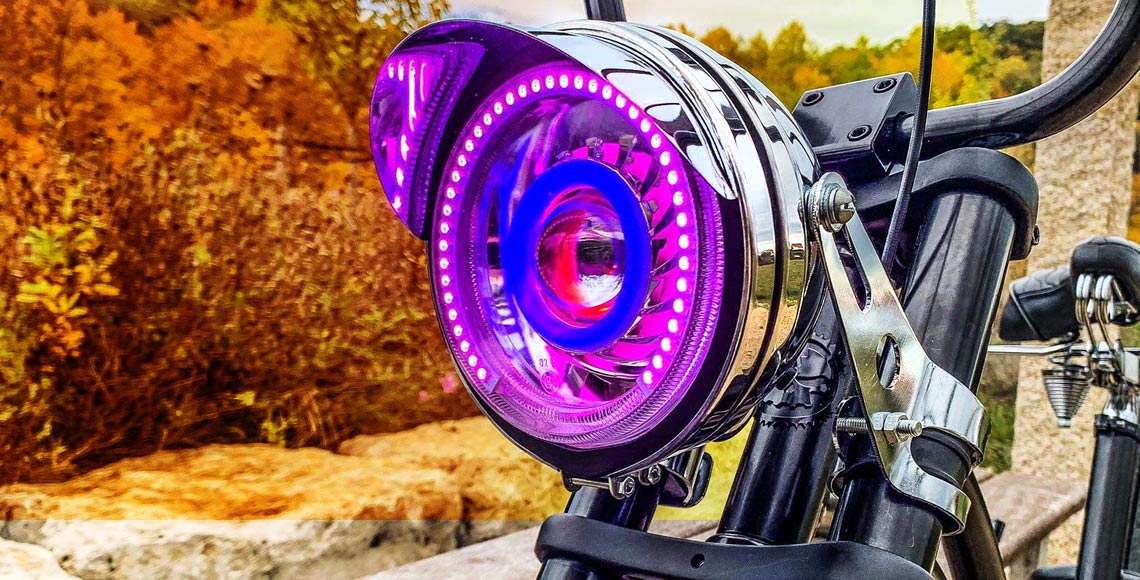 Bicycle Custom Headlight Showcase by BK42