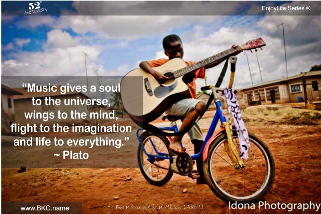 music motivation Bernard Kelvin Clive
