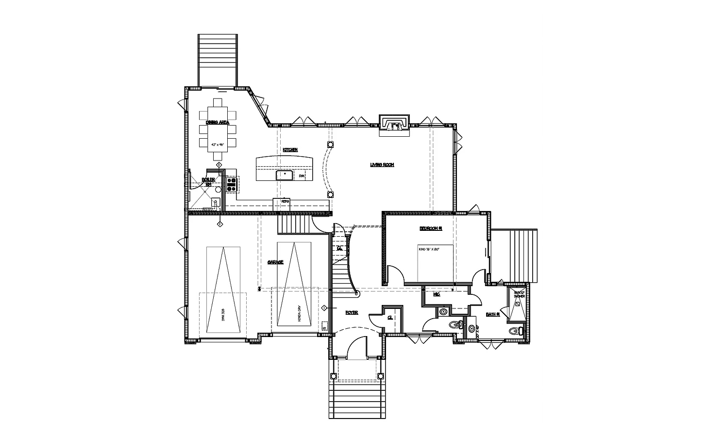 Babylon Village, NY 3,100 Square Foot French Chateau BKH ARCHITECT