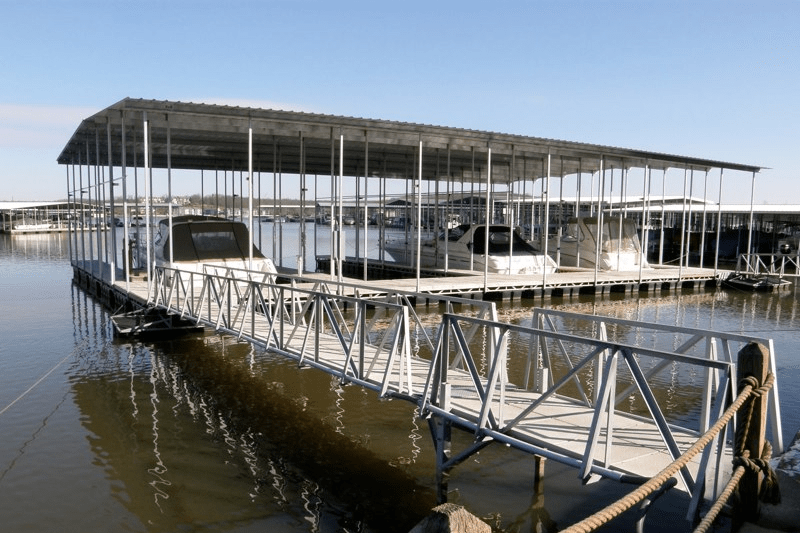 Residential Boat Docks B & K ORNAMENTAL IRON & WELDING / DOCK & BARGE