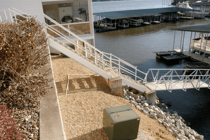 Residential Boat Docks B & K ORNAMENTAL IRON & WELDING / DOCK & BARGE