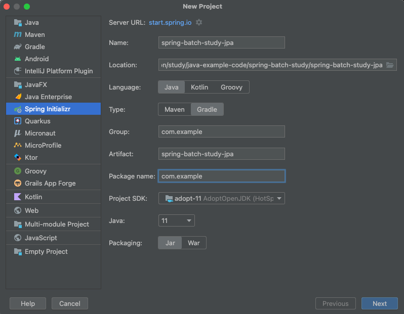 Spring Batch 2편 Spring Batch 활용 아무거나 (github)