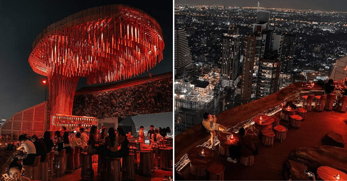 Tichuca Rooftop Bar New 3Storey Rooftop Bar In Bangkok With A Jungle