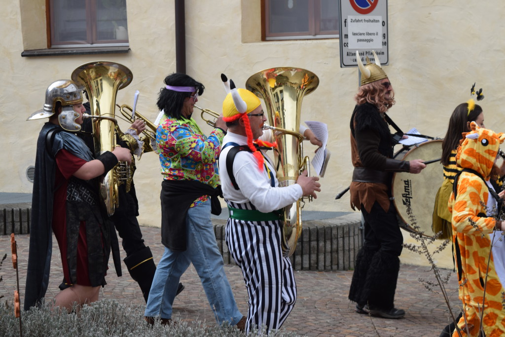 2017 Unsinniger Donnerstag Bürgerkapelle Latsch