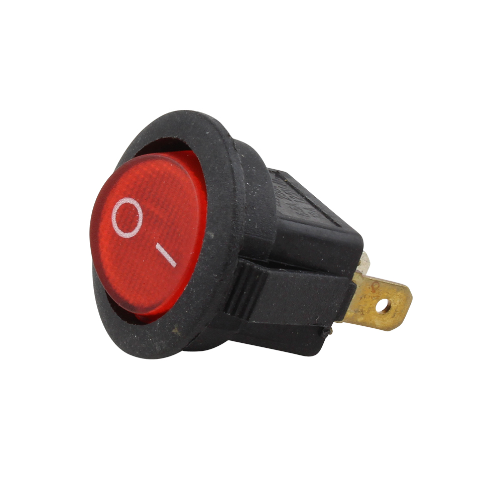 Round Switch On/Off 13A/125VAC 6.5A /250VAC