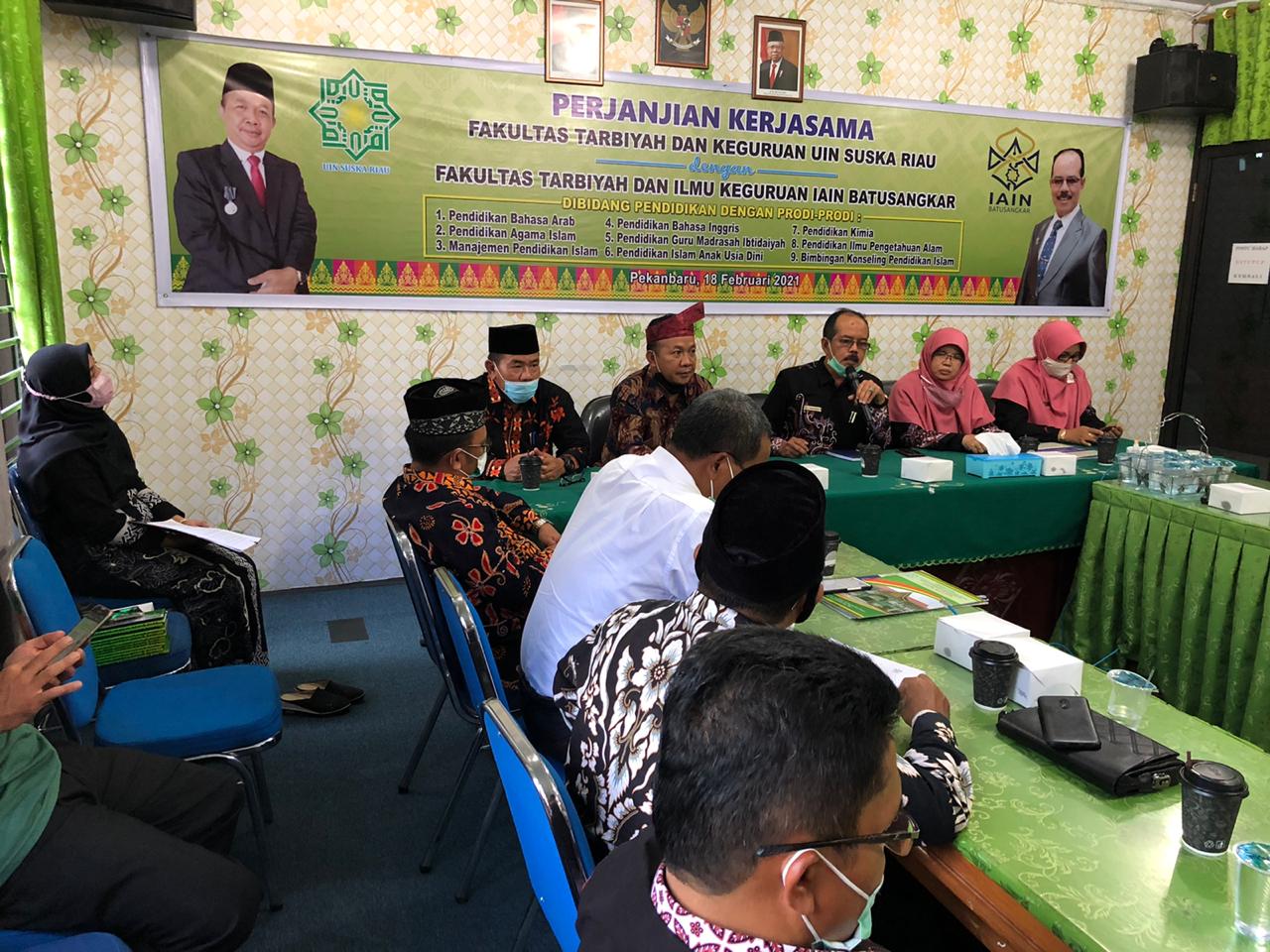 Penandatangan Kerjasama Jurusan BK FTIK IAIN Batusangkar