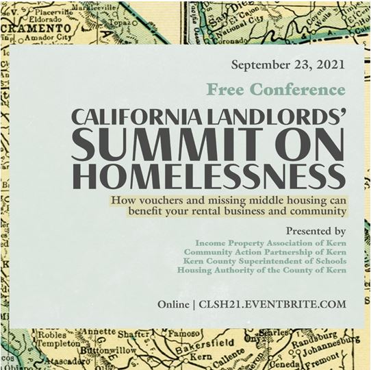 California Landlord’s Summit on Homelessness 2021 BakersfieldKern
