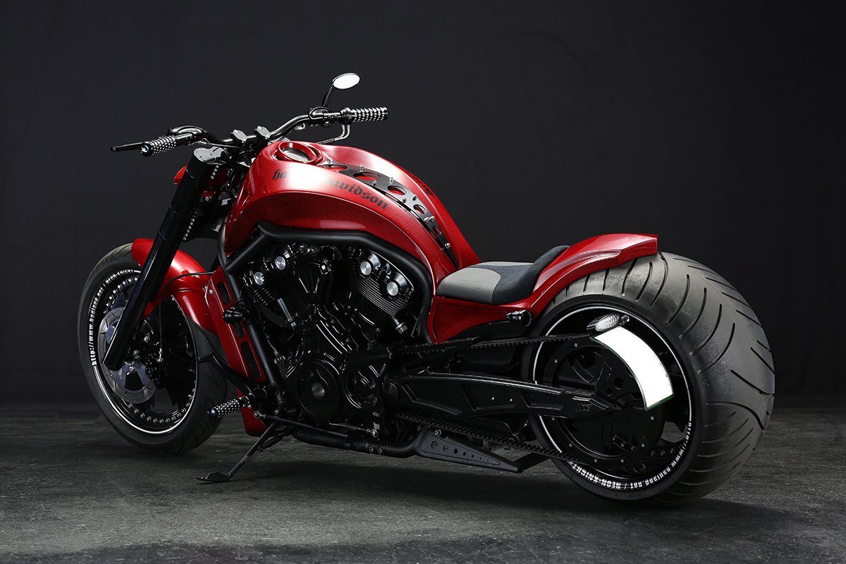 HARLEYDAVIDSON 2007 VRSCDX 330 WIDE TIRE CUSTOM BAD LAND Graph