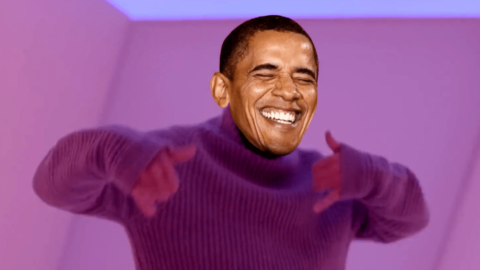 President Obama dances to Hotline Bling at White House.
