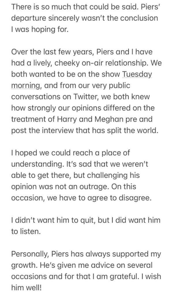 Alex Beresford Issues A Statement Amid Piers Exit BlacGoss
