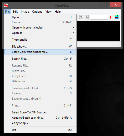 Andy Resize Multiple Images at Once with IrfanView