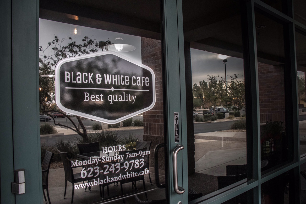 Black and White Cafe