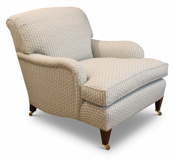 Large Avon Armchair Black Barn Sofas