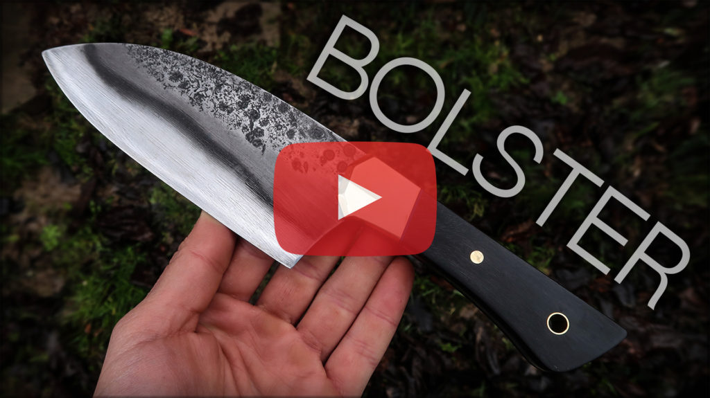 Knife Making Bolster Experiment Black Beard Projects