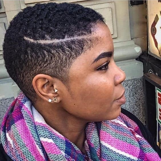 Tapered Haircuts & Fades for Women on Short Natural Hair