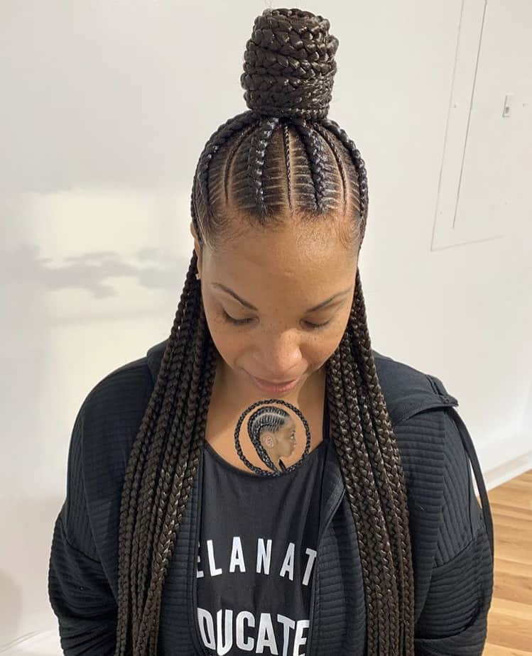 Stitch braids hairstyles How to, price & maintenance