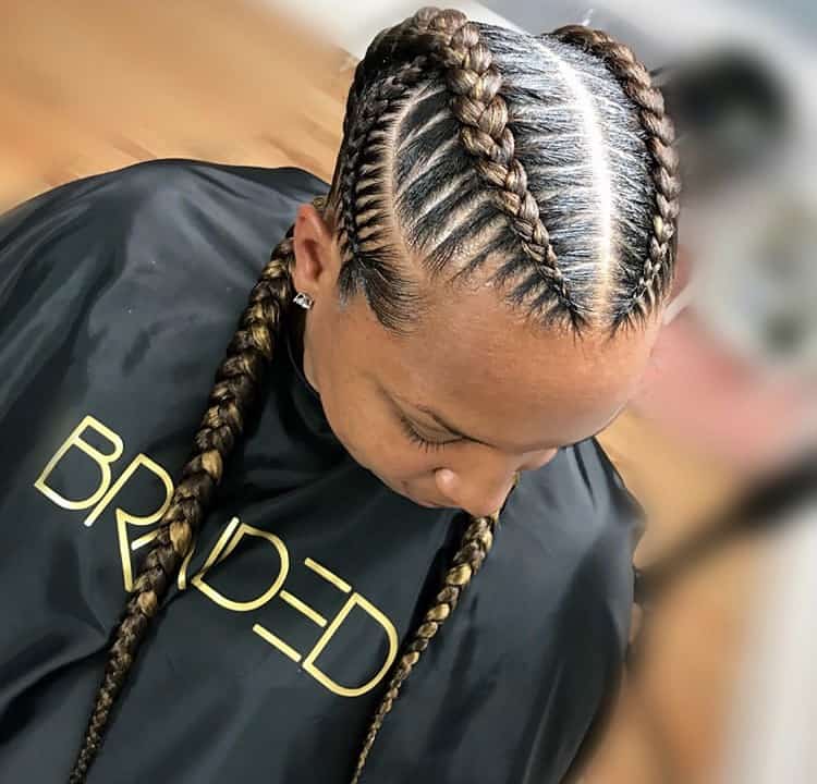 Stitch braids hairstyles How to, price & maintenance Stitch braids hairstyles How to, price & maintenance