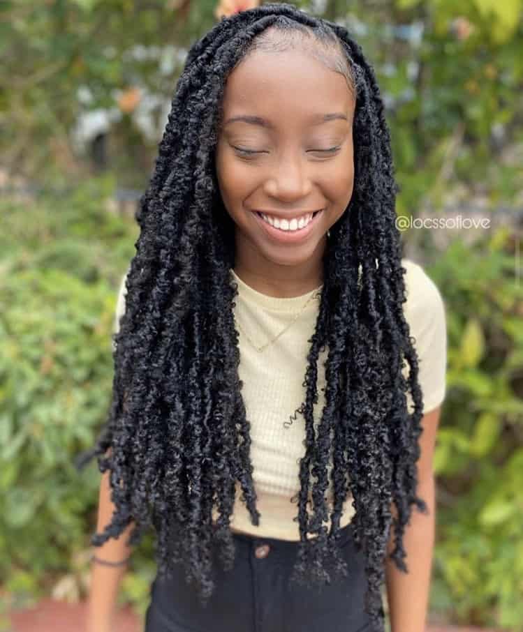 Bohemian Distressed Locs How to, type of hair used & maintenance