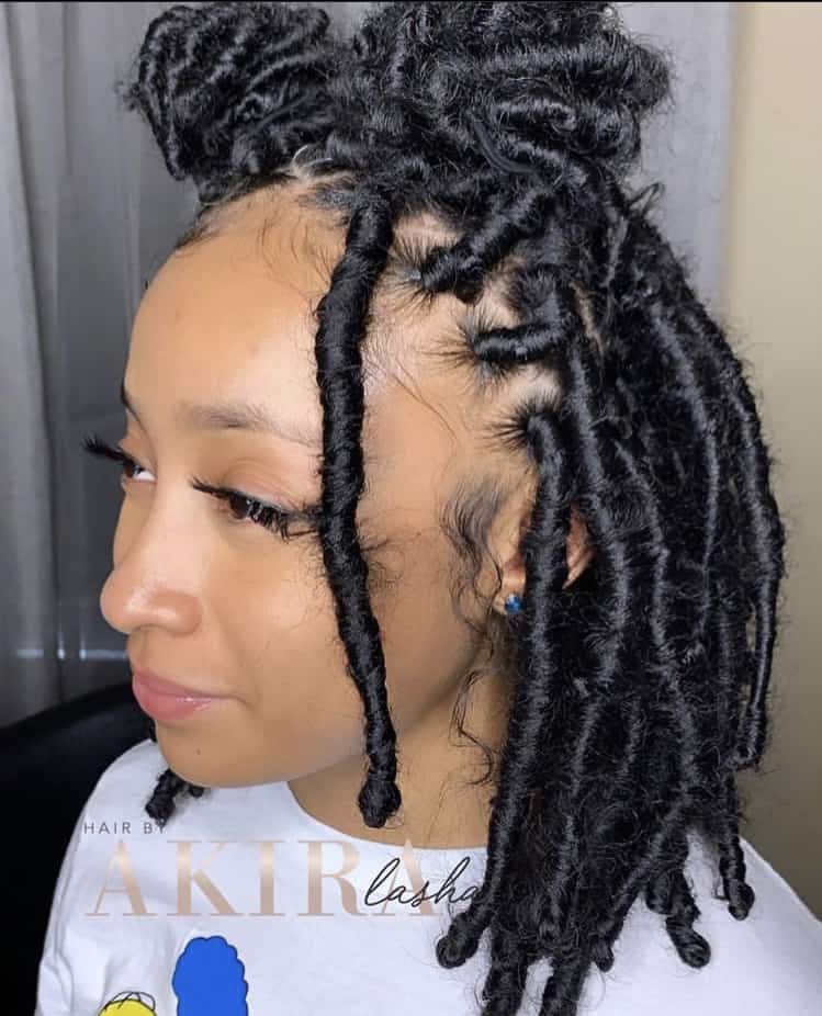 Bohemian Distressed Locs How to, type of hair used & maintenance
