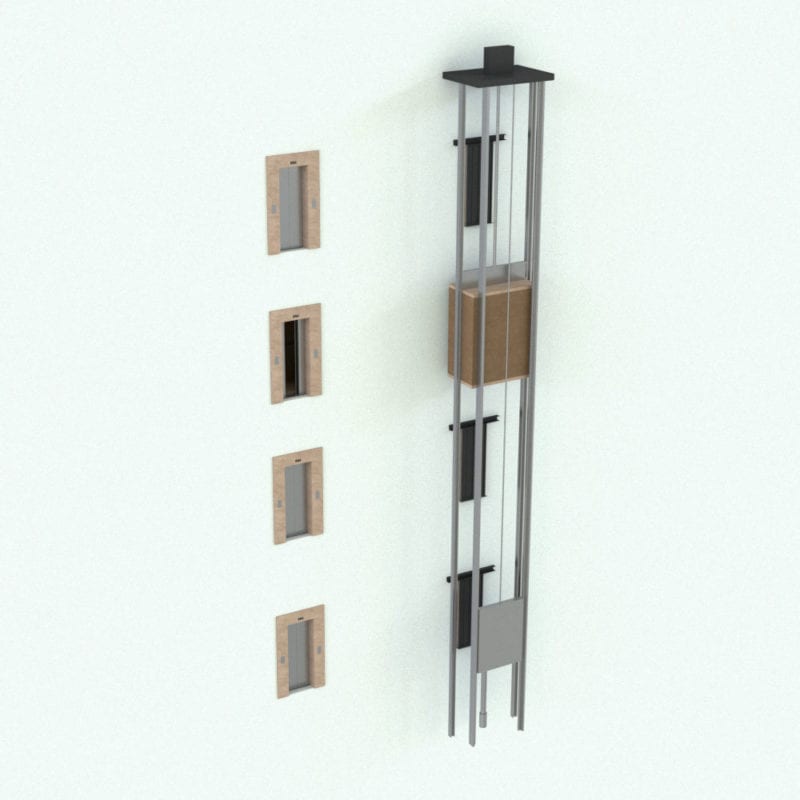 Panoramic Elevator Revit BlackBee3D Get a Subscription