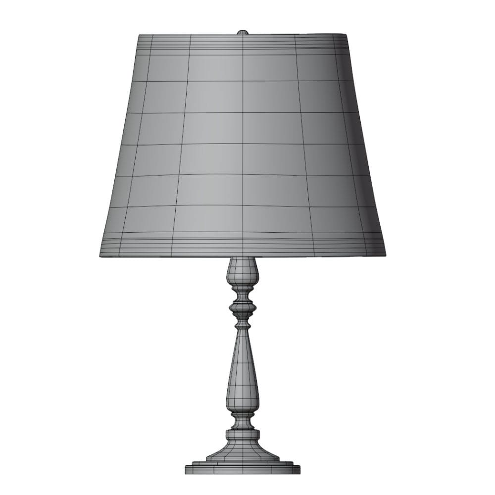 Modern Floor Lamp Revit BlackBee3D Revit families and 3D Models