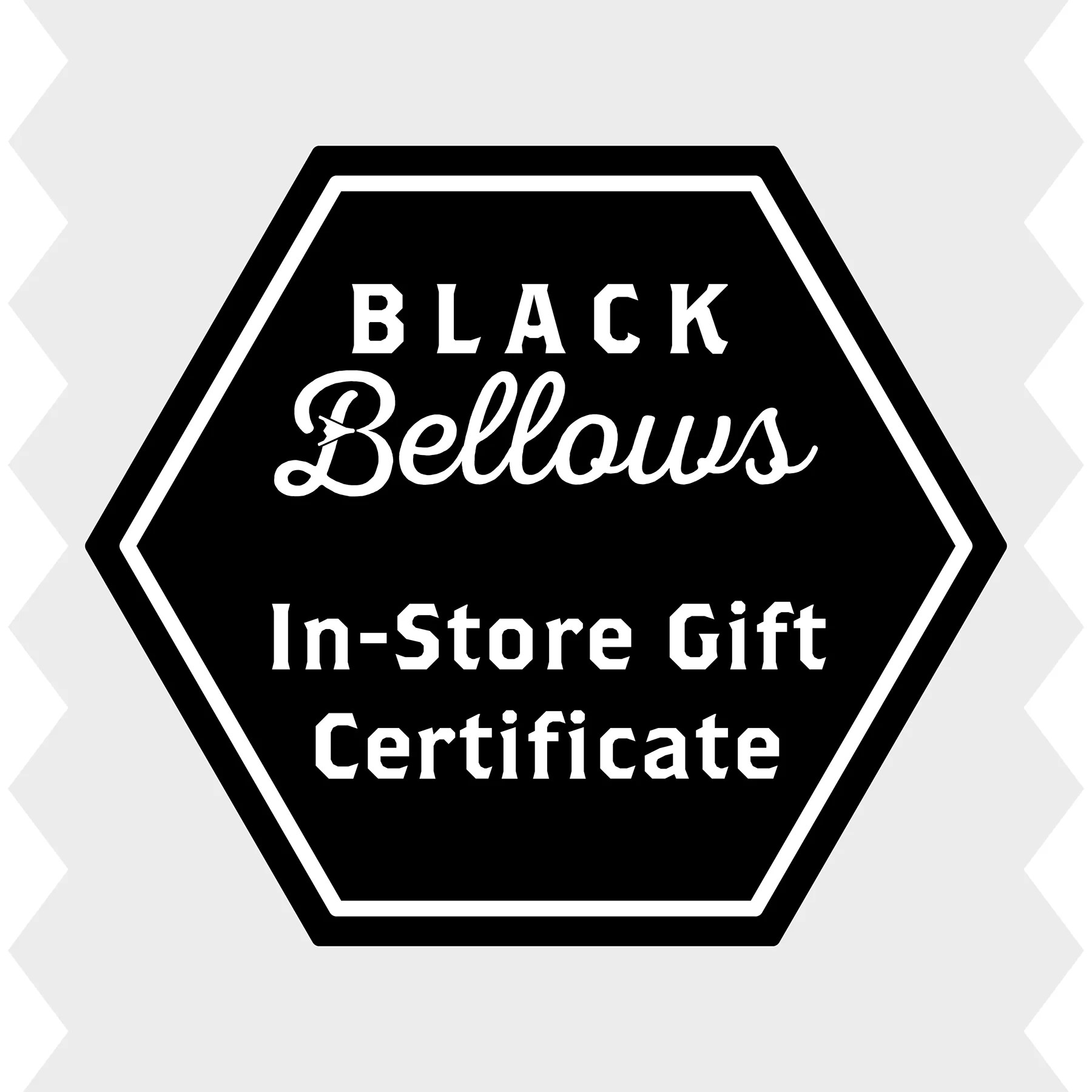 InStore Gift Card Black Bellows Brewing