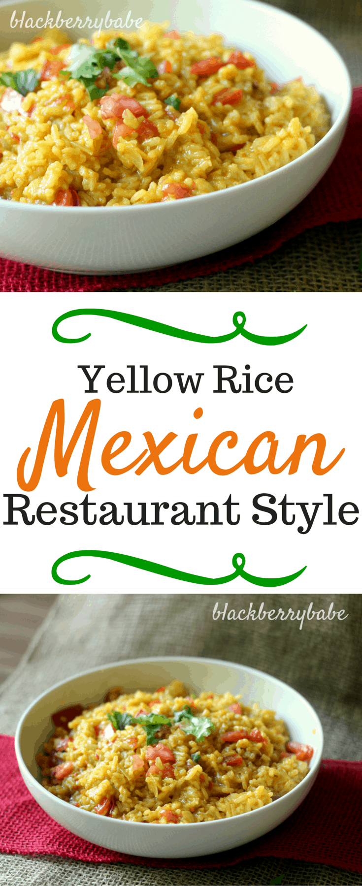 Mexican Restaurant Style Rice Blackberry Babe
