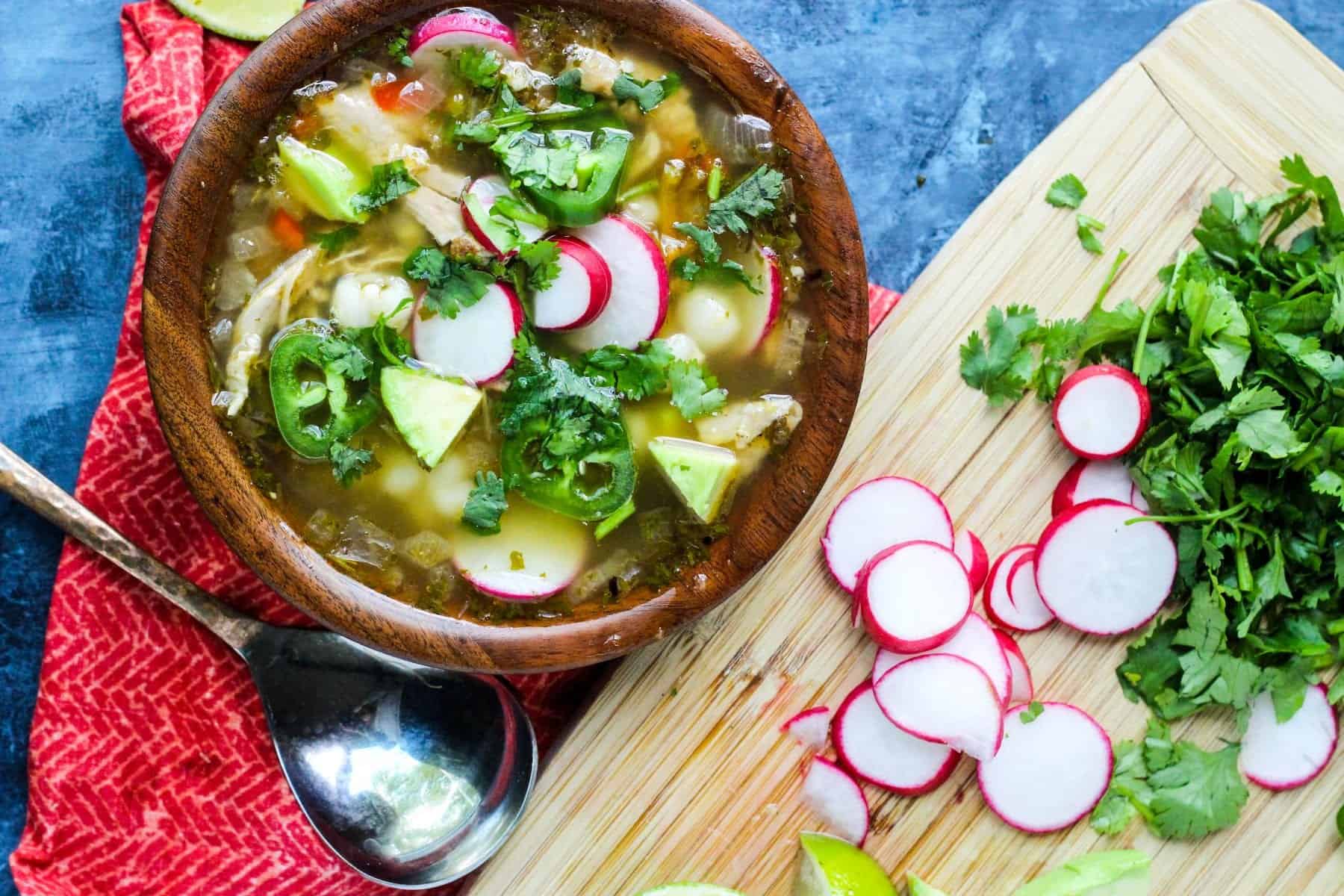Green Chicken Pozole (Pozole Verde) Blackberry Babe