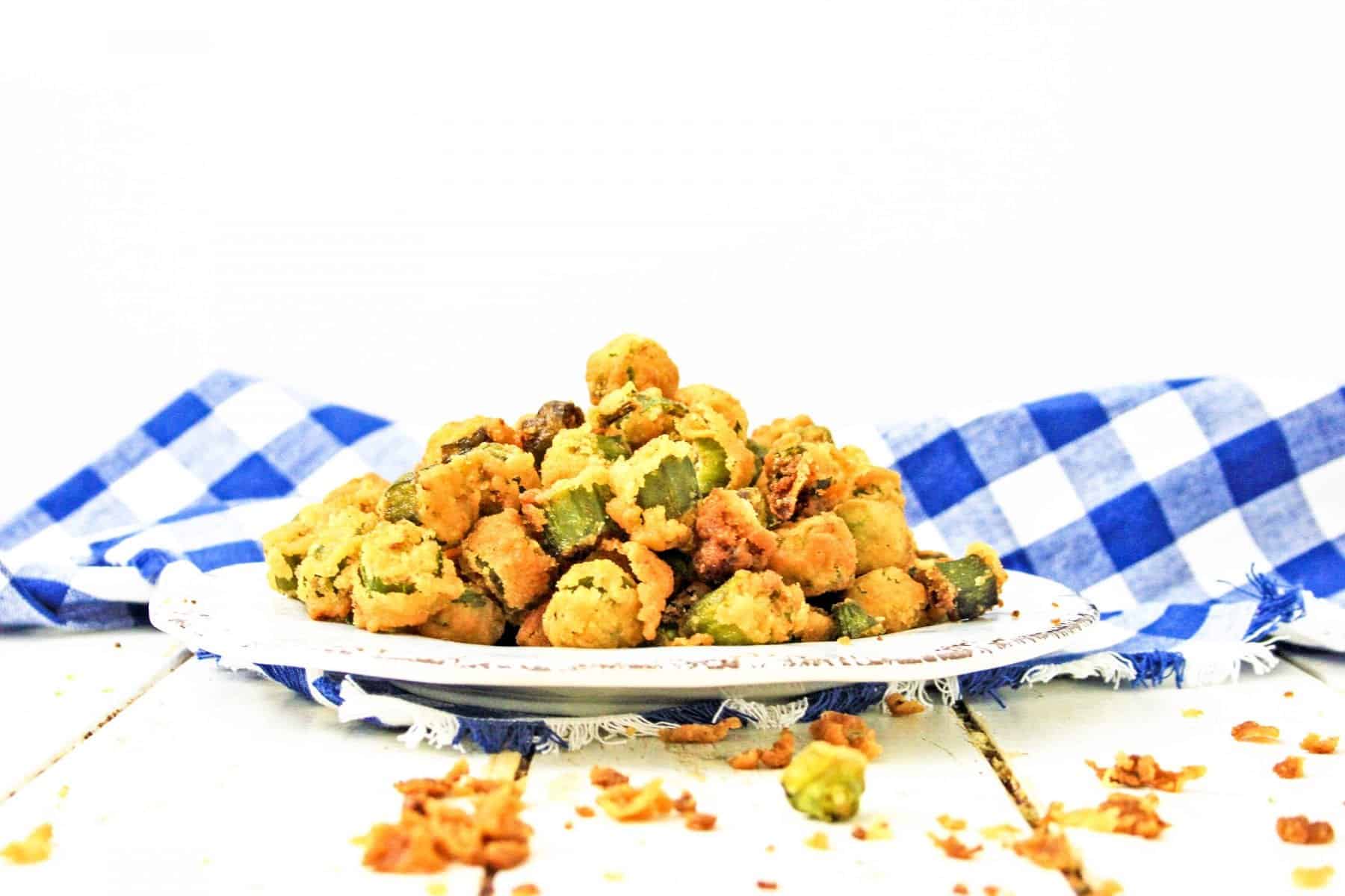 The Best Crispy Fried Okra Air Fryer, Deep Fryer + More!