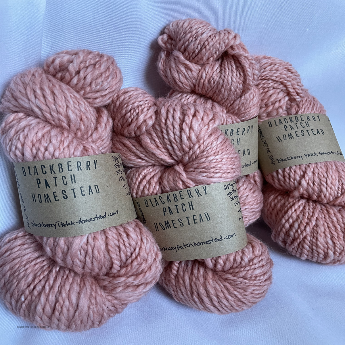 Spring Pink Blush Yarn Blackberry Patch Homestead