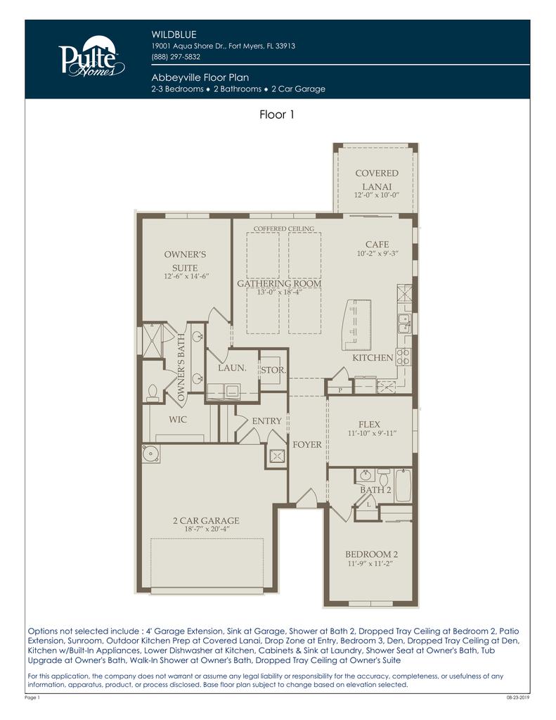 Abbeyville by Pulte Homes WildBlue