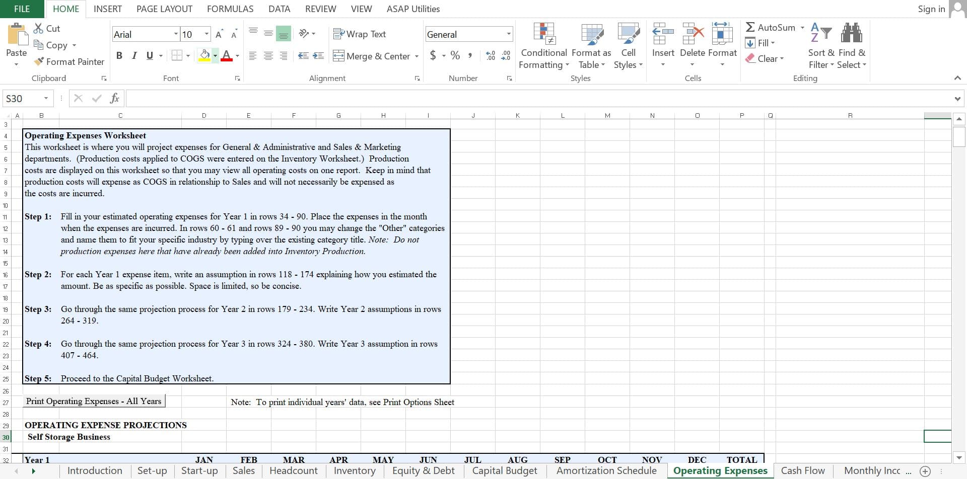Self Storage Business Plan Template Sample Pages Black Box Business Plans
