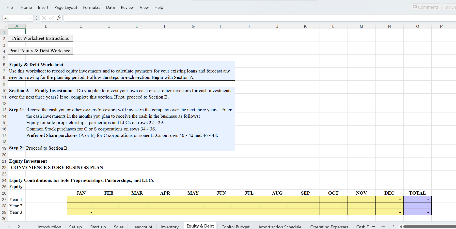 Convenience Store Business Plan Template Black Box Business Plans