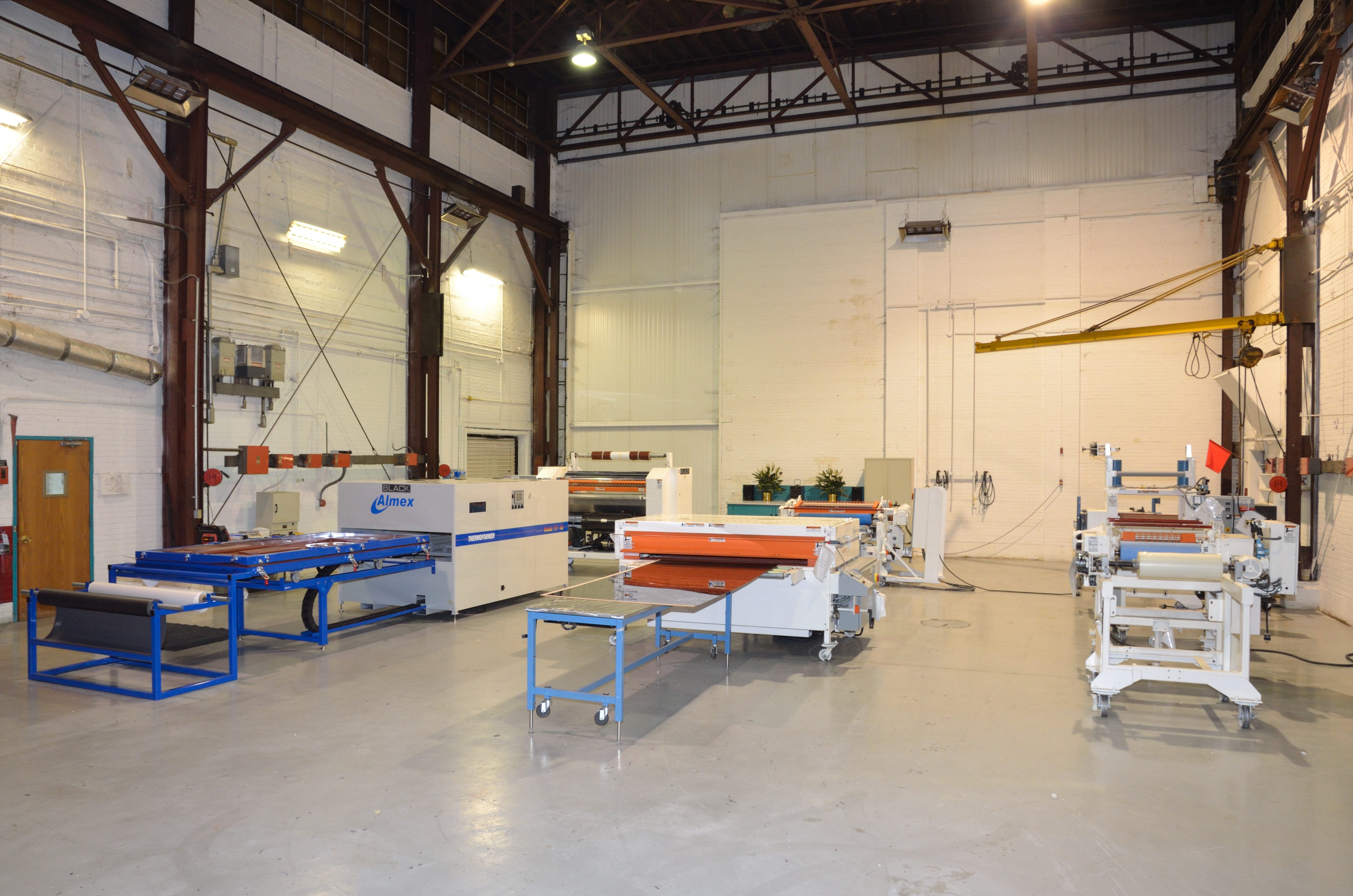 Laboratory for Research & Development of Industrial Lamination and Roll Coating Black Bros. Co