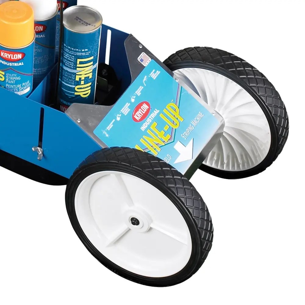 Krylon Athletic Field Striping Machine Blackburn Flag