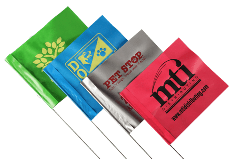 Blackburn Flag 1 Marking Flags Stake Flags For Marking