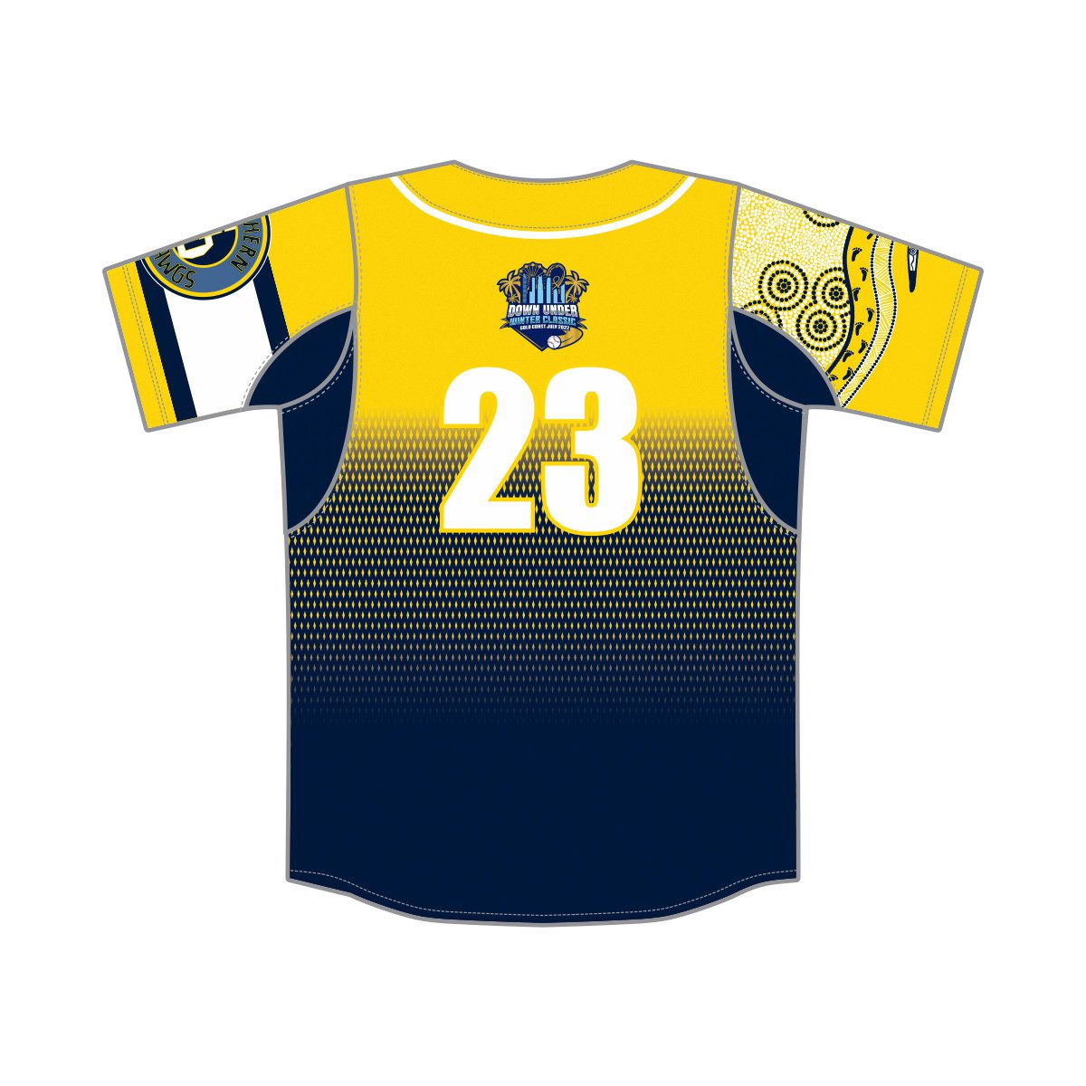 SOUTHERN SEA DAWGS BASEBALL JERSEY MENS NAVY Blackchrome